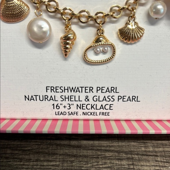 House of Harlow 1960 🐚✨ Shell Charm Necklace! 🌊 - Picture 6 of 7